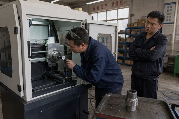 Spindle precision requirements for fully automatic chamfering machines explained (ID#1)