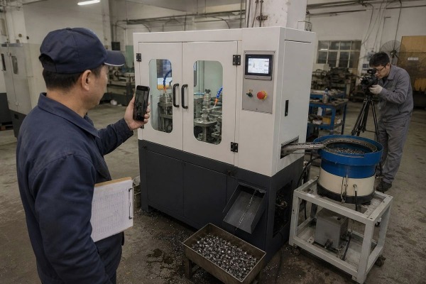 Supplier quality control process transparency for automatic chamfering machines (ID#1)