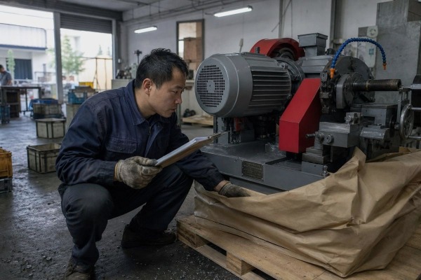 Checking pipe cutting machine compatibility with US voltage standards (ID#1)