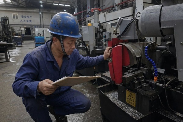 Verifying ANSI compliance for fully automatic pipe cutting machines overview (ID#1)