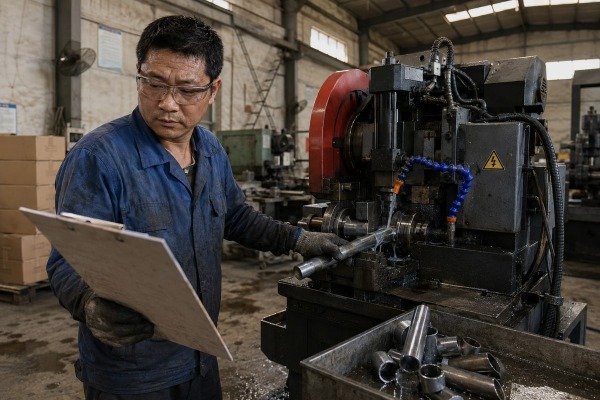 Guide to requesting a pipe cutting machine sample from a supplier for testing (ID#1)