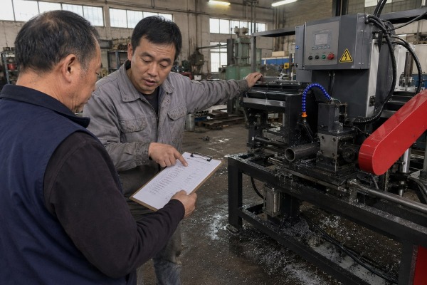 Guide to arranging third-party testing for automatic pipe cutting machines (ID#1)