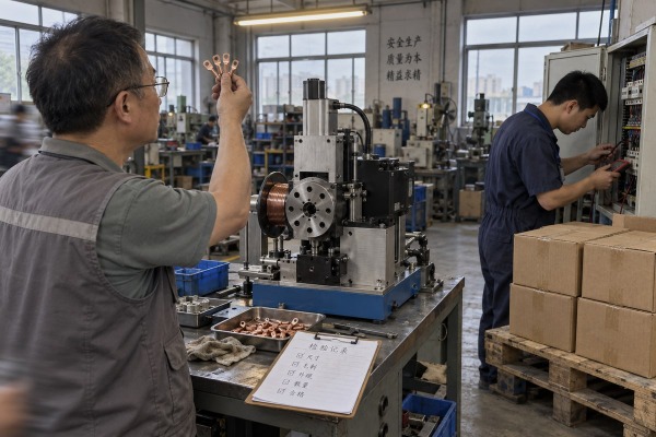 Third-party inspection process for cable lug making machine purchase checklist (ID#1)