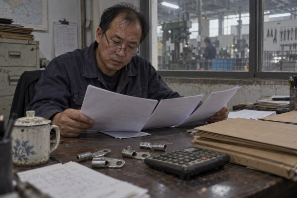 Negotiating pricing and service terms for cable lug machine trial orders (ID#1)