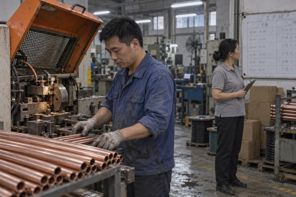 Order volume impact on automatic pipe cutting machine production cycle timelines (ID#1)