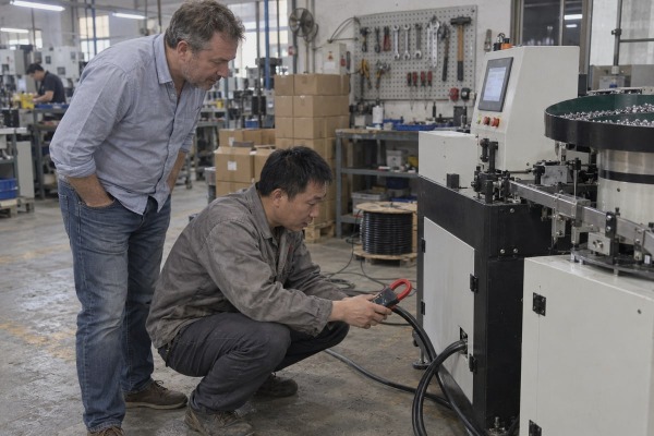 Evaluating energy efficiency factors when purchasing an automatic chamfering machine (ID#1)