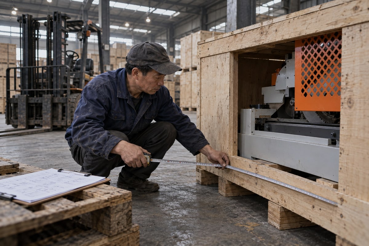 Comparison guide for sea versus air freight costs for pipe cutting machine shipments (ID#1)