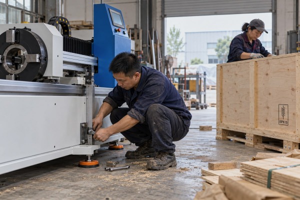 Guide to avoiding equipment damage when shipping pipe cutting machines (ID#1)