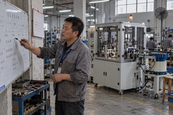 Guide to working backward from order date for assembly machine procurement (ID#1)