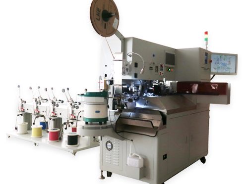 YE-1802 Automatic Wire Crimping and Insert Sleeve Machine(Double-Crimping)